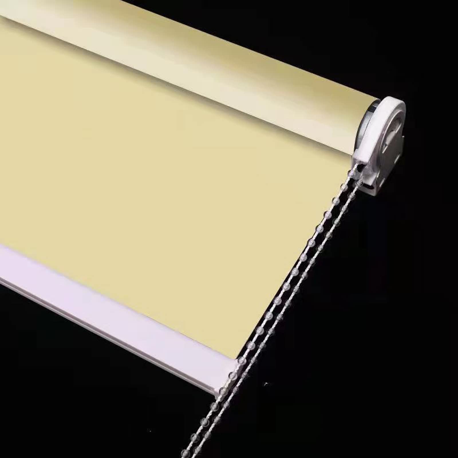 Custom Made To Measure Thermal Blackout Fabric Roller Blind,100% Blackout Waterproof Window Roller Shades Blind,UV Protection,Home Office Window Blinds,Easy Fit (150cm Width x 250cm Drop)