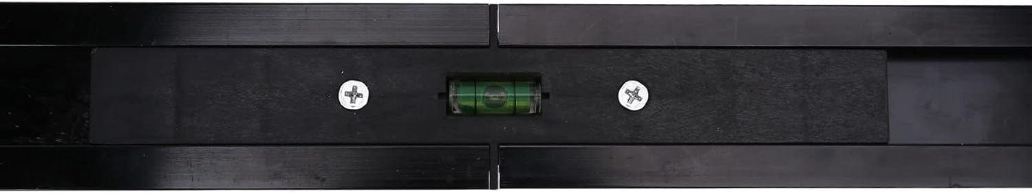 Drill Punch Locator, Adjustable Portable Drill Guide Tool, Aluminum Alloy Black - Accurate Hole Positioning, Rust Proof, Ideal for Woodworking and DIY