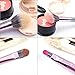 ENZO KEN Glitter Makeup Brushes Set with Case, Vegan Makeup Brush Set Professional, Colorful Cosmetic Brushes Makeup Set, Make up Brush Vegan, Make up Brushes Set Professional, Makeup Brush Set Vegan