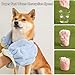 LsdgFriday Pet Towel Dog Bath Towels for Drying Dogs,Microfiber Absorber Towel Dog Grooming Gloves for Cats Quick Drying Puppy Towel Gloves Small 2 Pack (10.6X8.2in)
