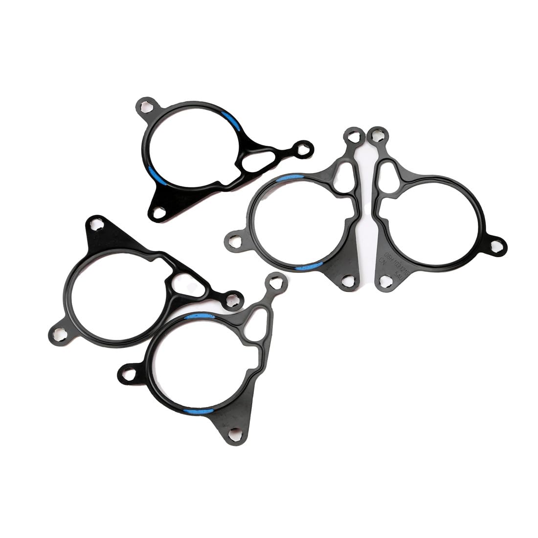 06H103121J 5Pcs Engine Timing Cover Vacuum Pump Gasket Vacuum Pump Seal 1.8T 2.0T Replacement for Audi A3 A4 A5 A6 A7 A8 Q3 Q5 TTRS VW Jetta Passat Tiguan Golf Seat Skoda