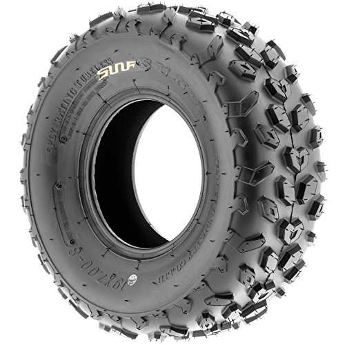 Sunf A014 Xc Sport-Racing Go-Kart & Quad Atv 19X7-8 Knobby Tire, 6 Pr, Tubeless #TOP3