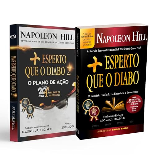 KIT 2 LIVROS MAIS ESPERTO QUE O DIABO