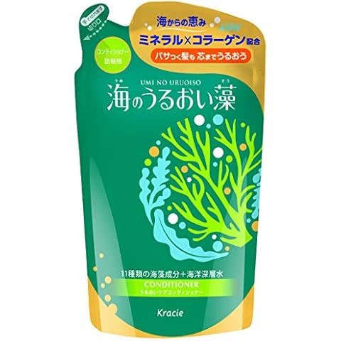 Kracie(Kanebo Home Products) Umi no Uruoiso Seaweed moisturizing Conditioner Refill Cover