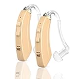 True Hearing Aids Not Amplifier Digital Rechargeable Hearing Aids for Seniors With Noise Cancellation Hearing Aid,OTC (Skin)