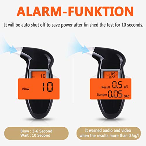 Qooker etilometro professionale portatile