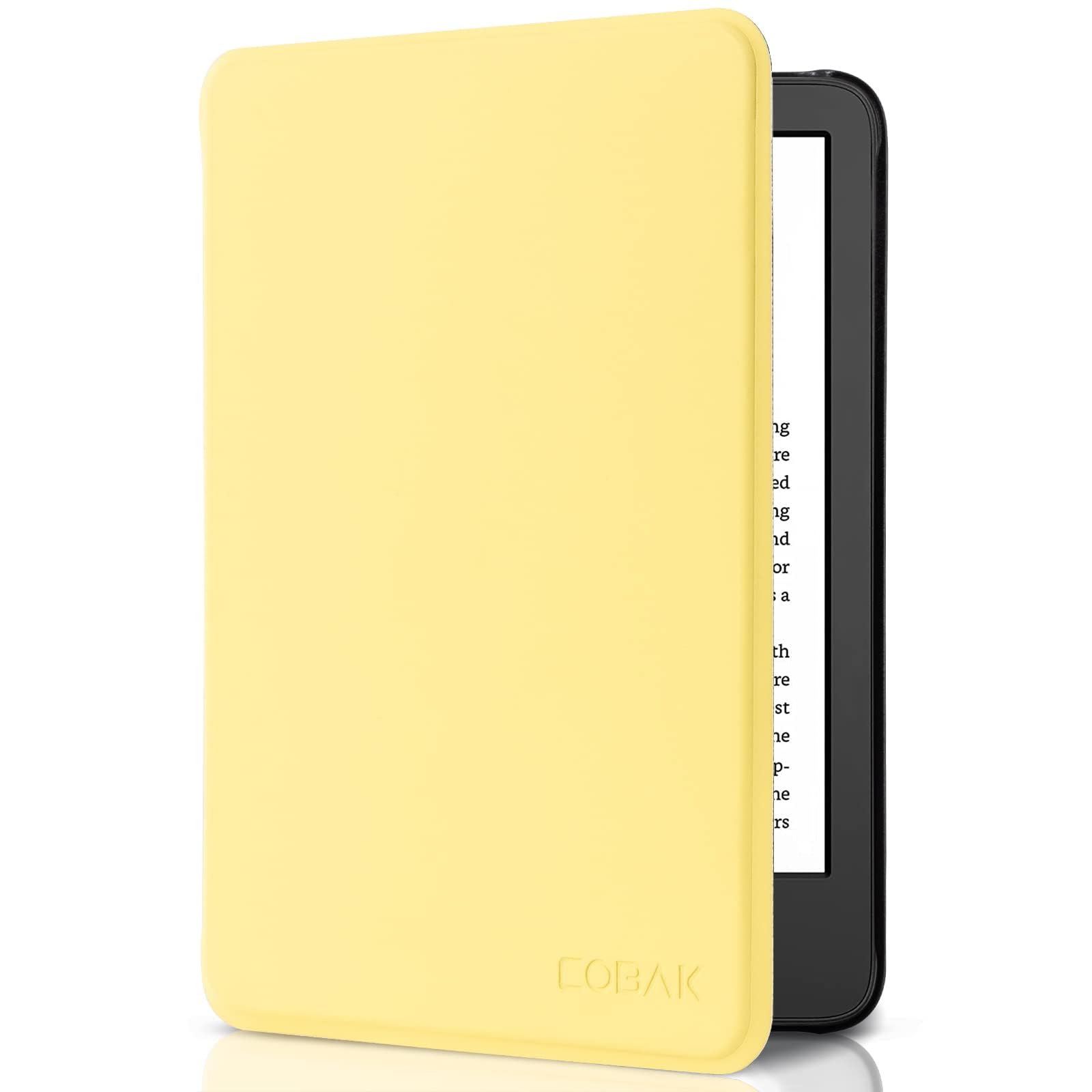 CoBak Case for All New 6 Inch Kindle 2024 and 2022 (11 Generation) - PU Leather Smart Cover, Auto Sleep and Wake, Premium Protective Case for Kindle Basic