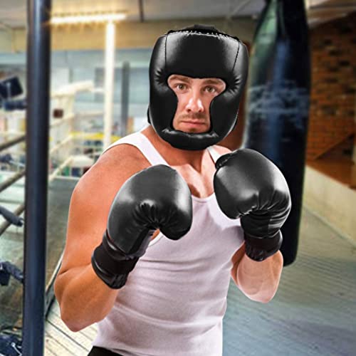 Casco de boxeo y combate individual para protección en entrenamiento de lucha 2