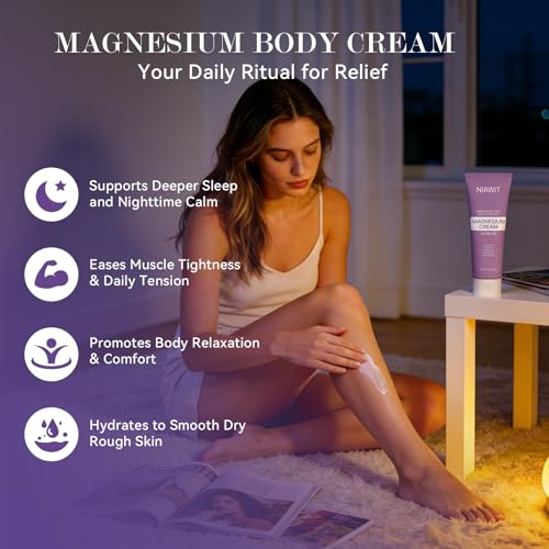 Magnesium Cream for Relaxation & Muscle Relief - 50% Off - Image 3