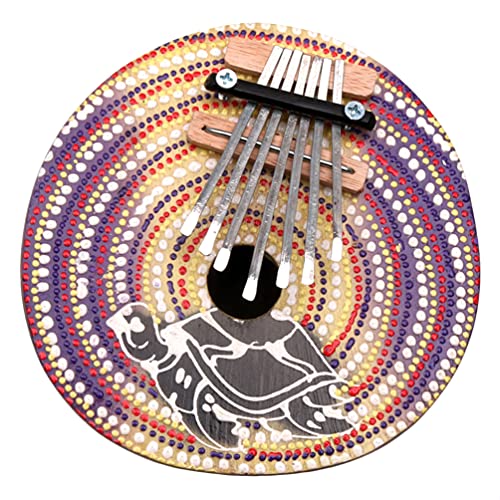 BIENKA Kalimba en Noix de Coco, Piano à Pouce Mbira Portable avec 7 Langues Métalliques, Instrument de Musique Africain… - Les Beatles, Paul McCartney, John Lennon, RIngo Starr, George Harrison BIENKA Kalimba en Noix de Coco, Piano à Pouce Mbira Portable avec 7 Langues Métalliques, Instrument de Musique Africain…