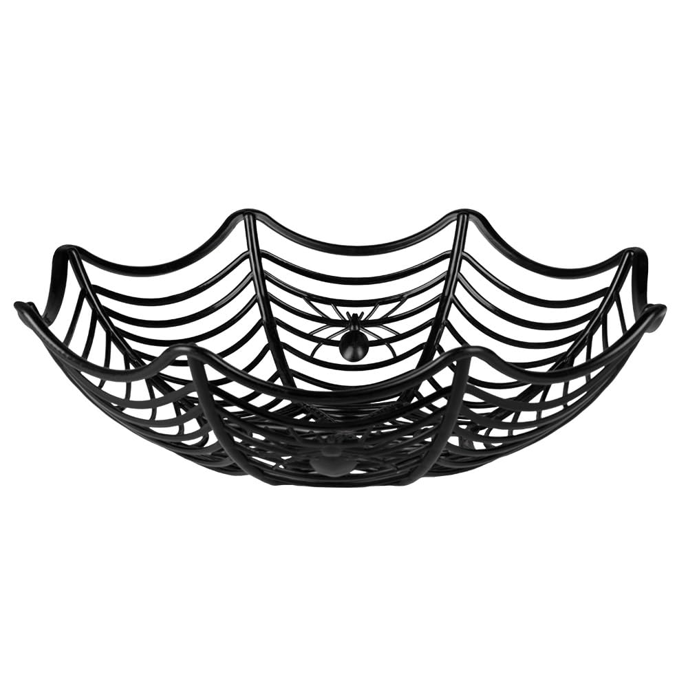 Boland 74552 - Koszyk na Halloween, dekoracja, kosz na owoce, słodkie lub kwaśne, dekoracyjna miska, straszna impreza, karnawał, impreza tematyczna