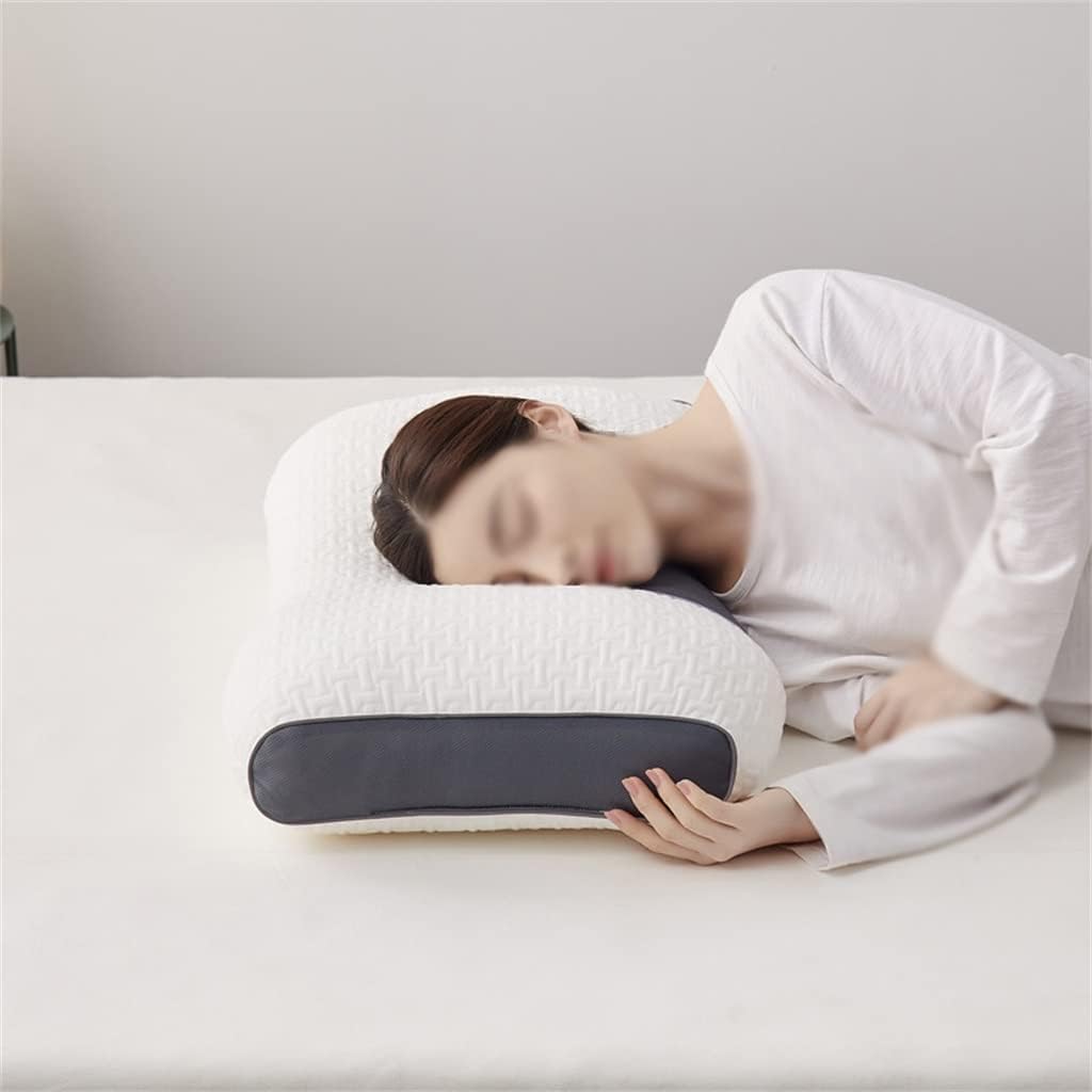 3D Zoned Knitted Neck Guard Protein Pillow Core SPA Pillow Adult Pillow Pair of Pillows
