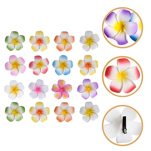 Miniatura 9 de Frangipani - Pinzas para el pelo de flores, accesorios para el cabello de flores, pinzas para el cabello de boda, pinzas decorativas para el
