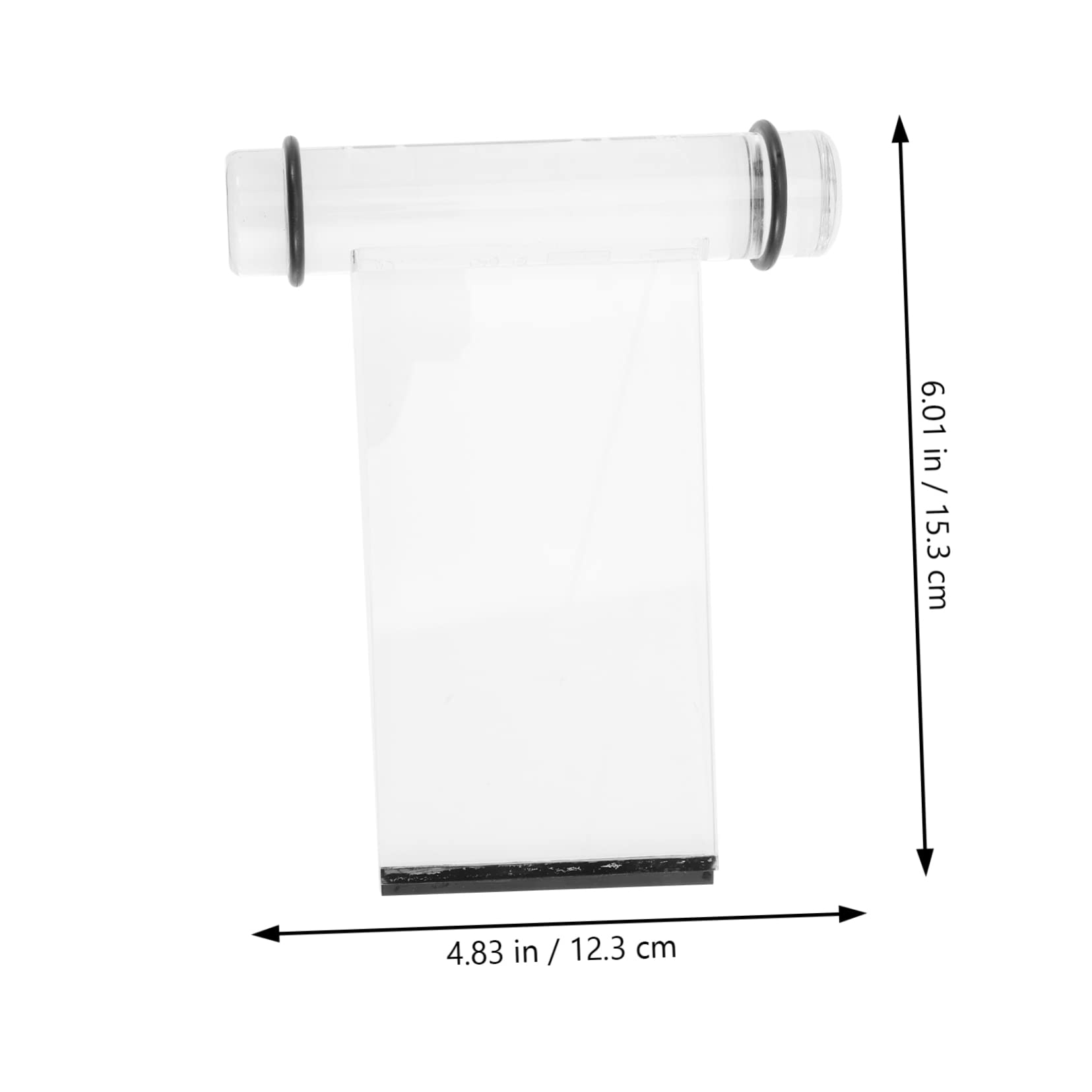 BRIGHTFUFU Acrylic Poker Game Money Paddle Game Prop Poker Table Accessory Non-Slip Design Sturdy Material for Slots