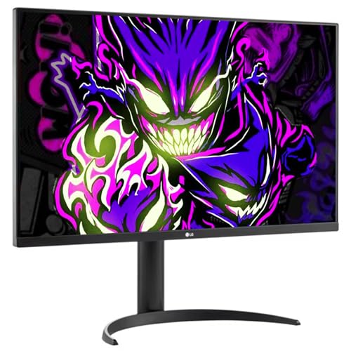 Image of LG 32 inch 4K UHD(3840 x 2160) Ultrafine Monitor, 60Hz, HDR10, 90% DCI-P3, Dynamic Action Sync, Dual Controller, Black Stabilizer, Flicker Safe, HDMI & DisplayPort, Pivot /Height /Tilt Adjustment, Black