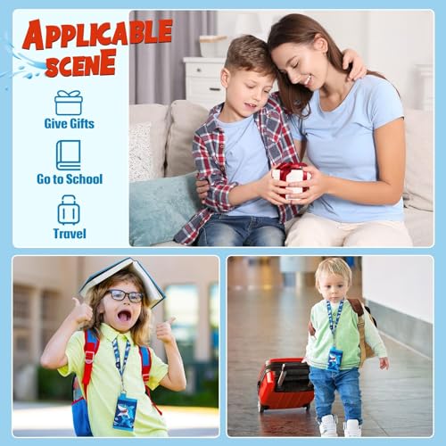 Image of WAWSAM Shark Kids Wallet for Boy, Trifold Boys Wallet for Kid Age 4-18