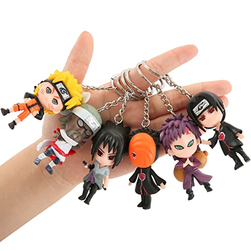 Anime Keychain Cake Topper Action Figures Cartoon Figurines Party Decoration Mini Toy Birthday Supplies Model Collection Gifts Collectibles Statue #TOP2