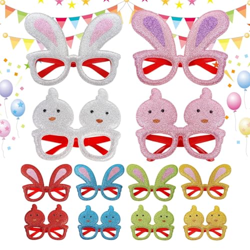 Gafas de conejo accesorios para fiestas de cumpleaños solución para disfraces de adultos