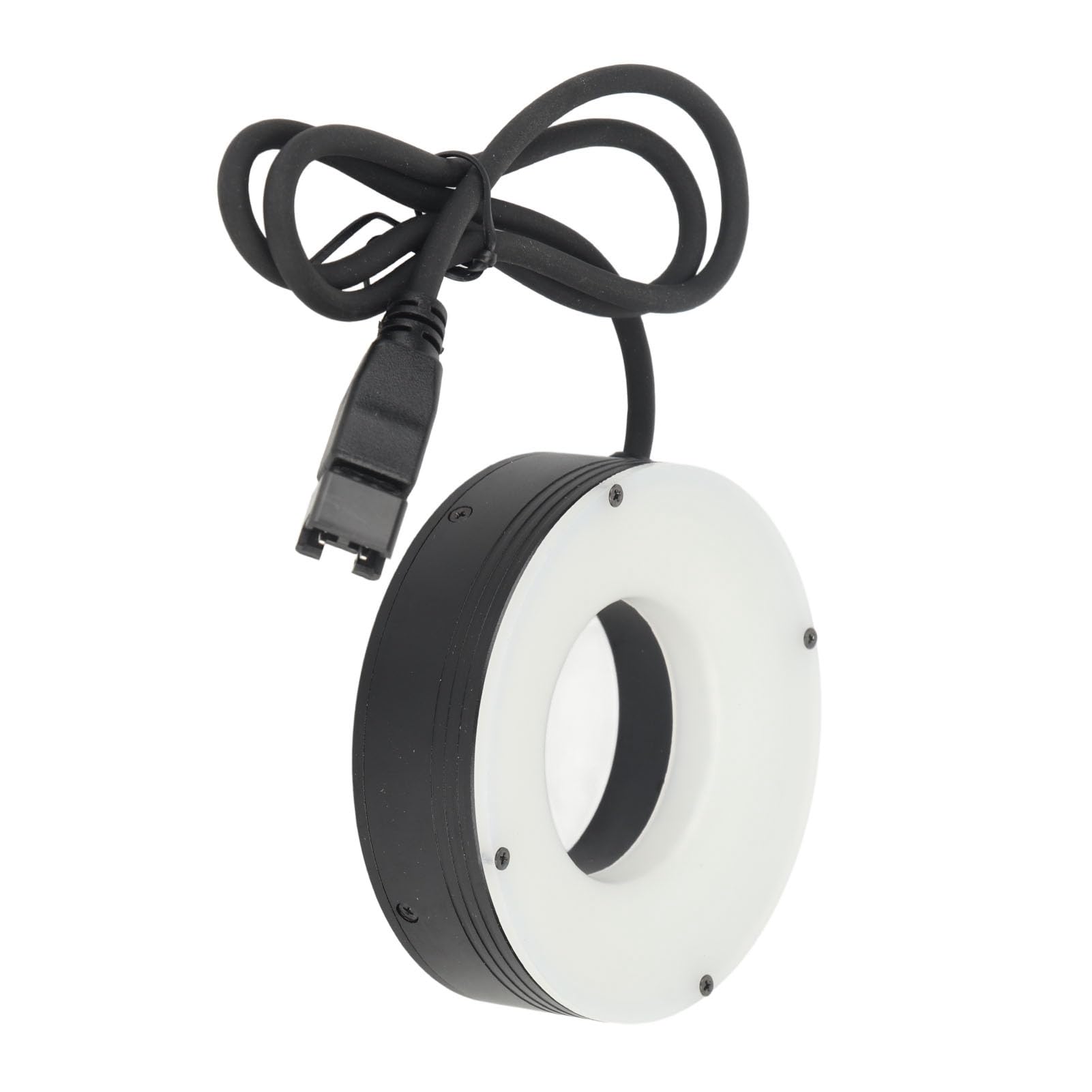 Asixxsix Lampa Mikroskopowa, Regulowana jasność, Równomierne Oświetlenie, Lampa Mikroskopowa LED, z Dwupinowym Interfejsem do Monokularowych Mikroskopów Dwuokularowych i Trójokularowych