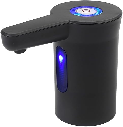 Miniatura 8 de Dispensador de bomba de agua eléctrica recargable para botellas de 2 a 5 galones, dispensador de agua portátil con carga USB, operación de un solo