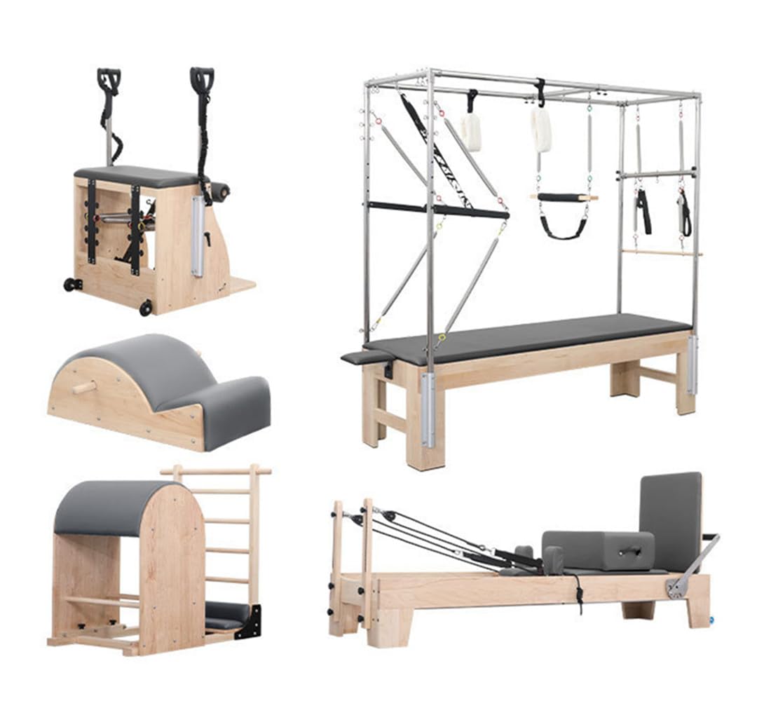 テツシ】【新品！最安値】ピラティスリフォーマー 組み立て簡単 楽天