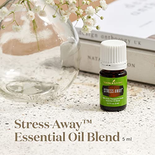 Young Living Stress Away Essential Oil Blend 5ml - Calming and Soothing Aromatherapy with Lime, Cedarwood, Vanilla, and Lavender - Perfect for Relaxation and Stress Relief On-The-Go - Image 3