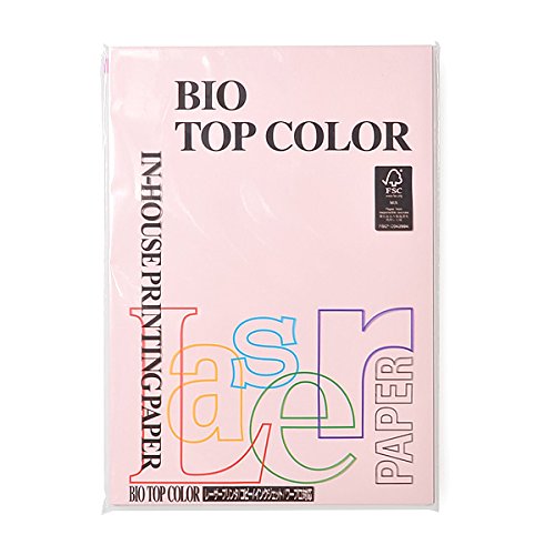 Amazon | バイオトップカラー フラミンゴ A4/80グラム 100P | 印刷用