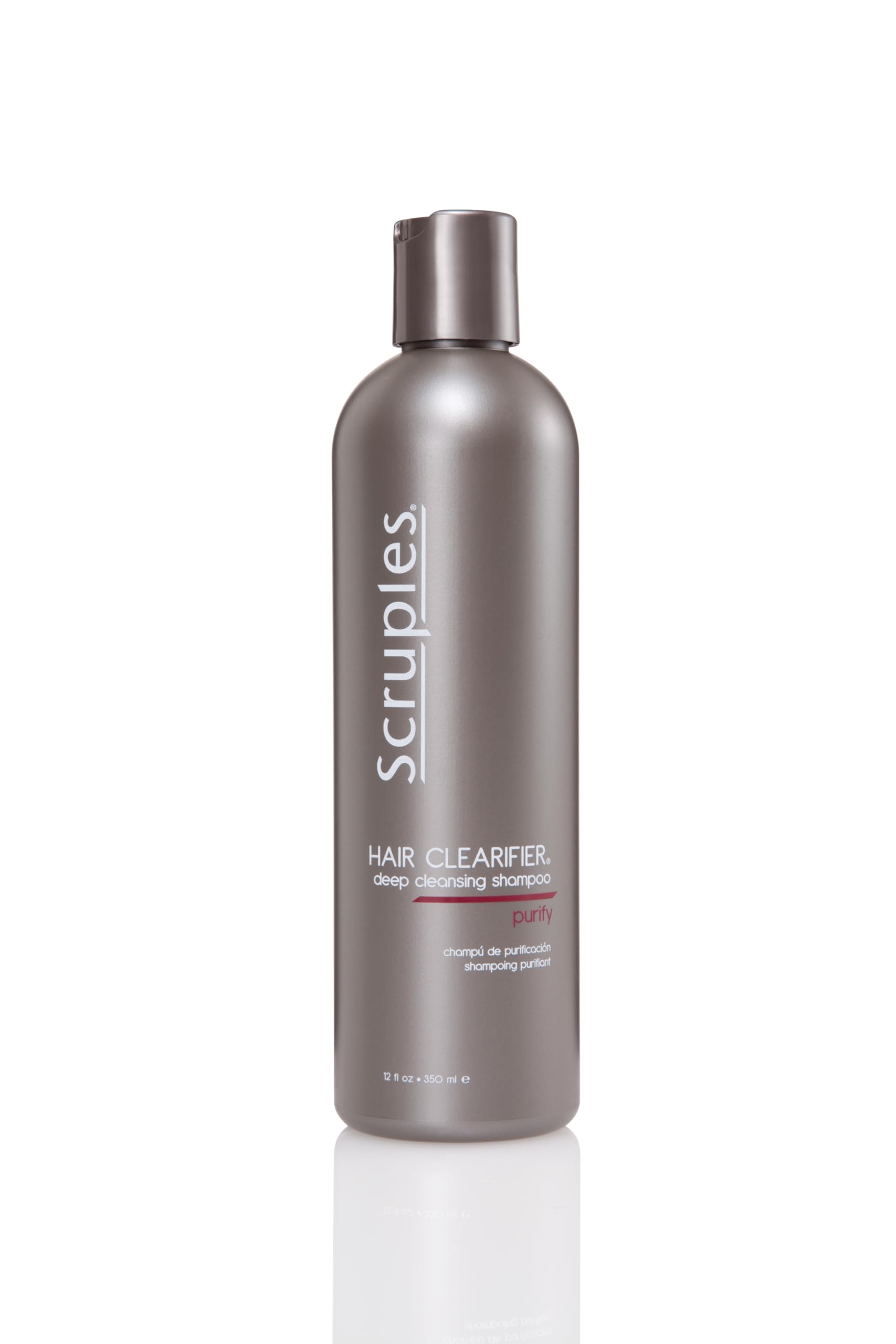 Photo 1 of **BOTTLE STICKY*** Scruples Hair Clearifier Shampoo - Professional Grade Deep Cleansing Shampoo - Clarifying Agents Remove Metals, Minerals and Chlorine - Detox and Vitality Boosting for All Hair Types (12 oz)