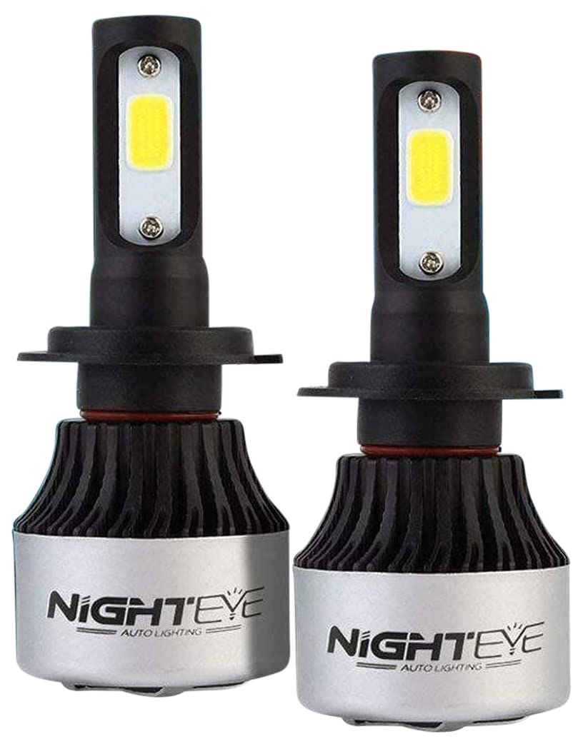 Olmeo 1 Year Warranty Geniune H7 9000LM 6500K 72 W LED Headlight Bulbs For Mahindra Xuv 500