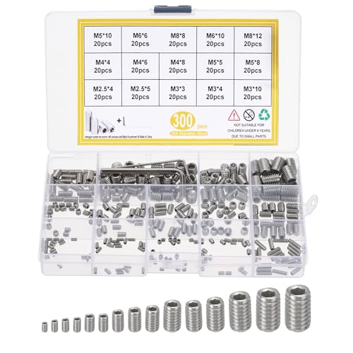 Vis M2,5 M3 M4 M5 M6 M8 en acier inoxydable avec clé hexagonale