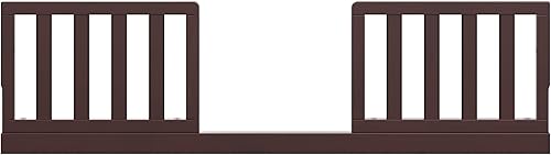 Miniatura 8 de Storkcraft & Graco - Kit de barandilla de seguridad para niños pequeños con listones (negro)  Certificado GREENGUARD Gold, convierte la cuna