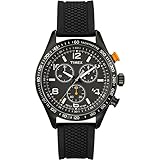 Timex Men's T2P0439J Analog Display Analog Quartz Black Watch