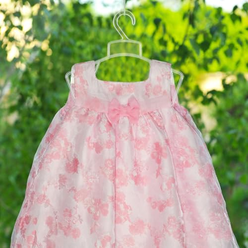 Cintres en plastique blanc pour bébé VICASKY pour éviter les vêtements déformés et froissés - 5