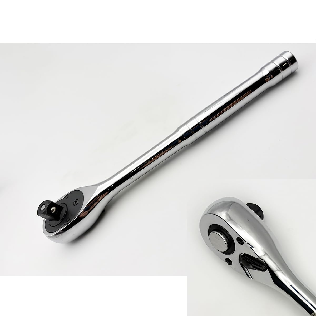 Buffalo Tools 1/2" Drive Quick Release Ratchet Reversible Straight 72t Socket Wrench