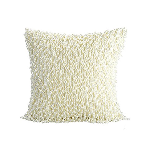 Back cushion CLOTHES- Back CushionModern simplicity Sofa Pillow Modern Children's Room Pillow Waist Pillow Pink Pearl Korean Bedside Cushions 45 * 45cm (Size : 45 * 45cm-Color-e)