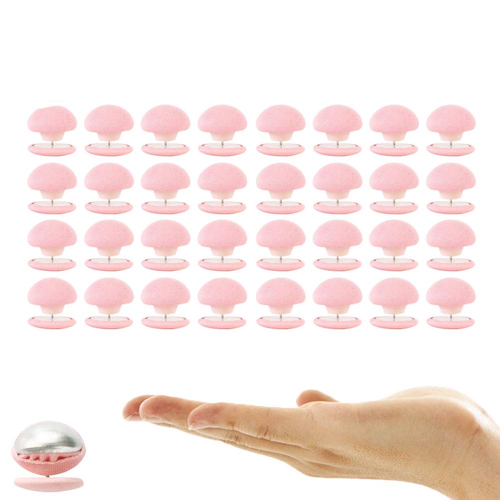 Magnetische Anti-rutsch-bettbezug-set, Bettdecken Clips Bettdeckenhalter Verhindern Bunching und Verschiebung Bettdecke, Perfekt für Bettdeckenverschlüsse, Bettwäsche-verschluss, 3 Farbe,Rosa,32pcs