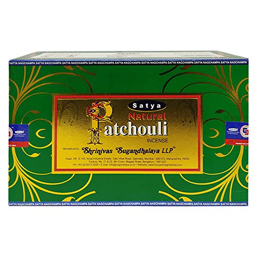 Trumiri DND--501338-12-12OZ-P-2 Natural Patchouli Incense Sticks And Incense Stick Holder Bundle Insence Insense Satya Incense thumb #2