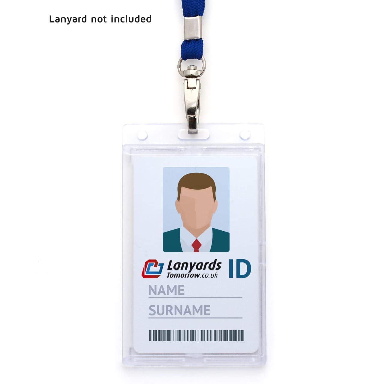 CKB Ltd® 100x A6 VERTICAL Extra Large Portrait Clear, VERTICALI XL Ritratto Titolari Cancella ID - View #2