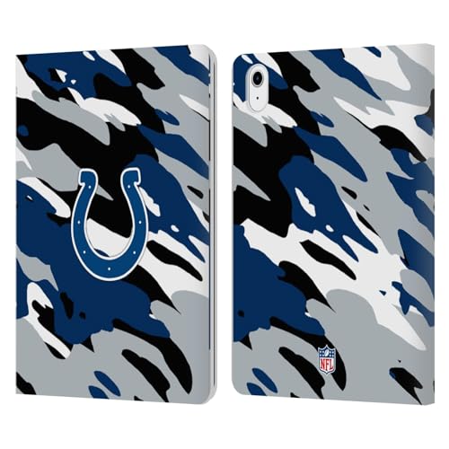 Étui portefeuille iPad Air 11 anti-rayure motif NFL Indianapolis Colts