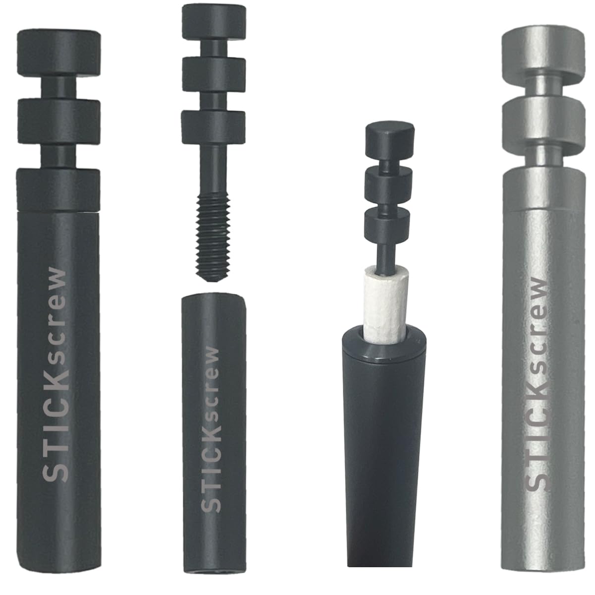 2 x Smart Embroidery Puller Removes Broken Terea Filters and Makes the Holder Free – Compatible with Iqos Iluma Prime One Terea, Anthracite + Silver