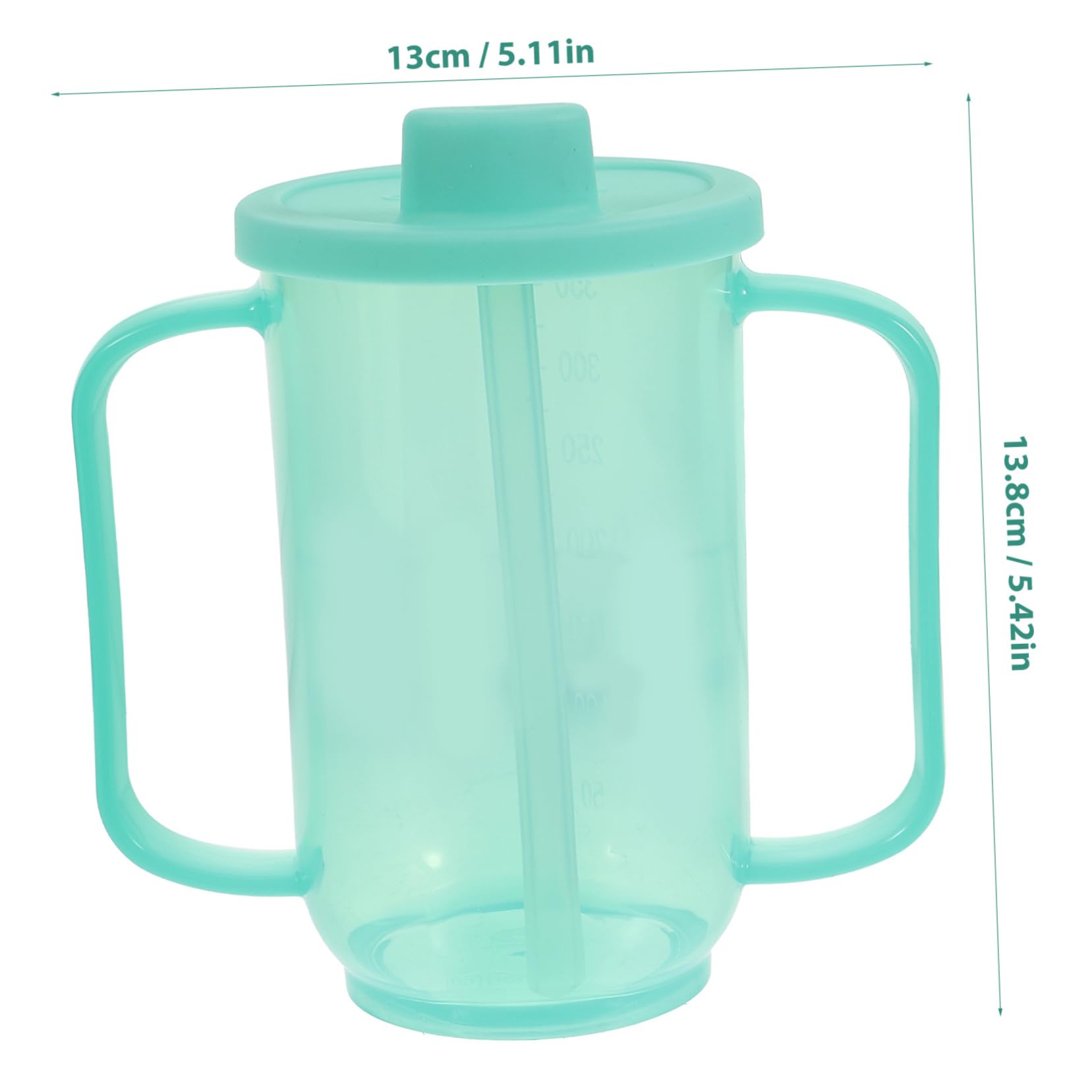 Didiseaon Nursing Liquid Food Cup for Elderly Bedridden Patients Pregnant Women Disabled Inclined Cup Mouth Design