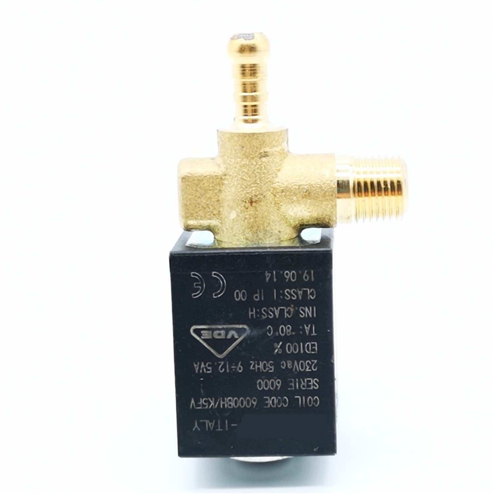 TREDSWQCV 2/2 Solenoid Valve Brass Series 6000 AC230V 50Hz Normally Closed Air/Water Electric 1Pcs