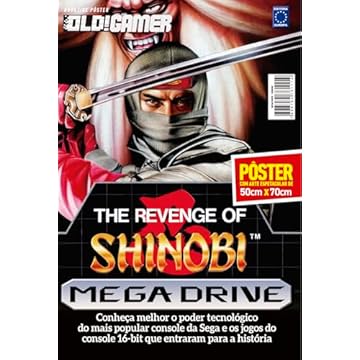 Capa do livro Superpôster OLD!Gamer - Mega Drive - The Revenge of Shinobi