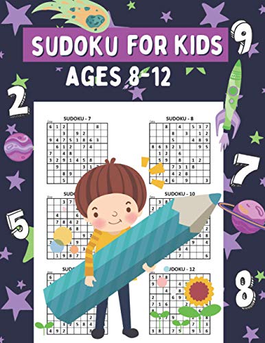 Sudoku for Kids Ages 8-12: 650 Easy Sudoku Puzzles for Beginners with Solutions, Gift for Girls and Boys Who Love Puzzle Games
