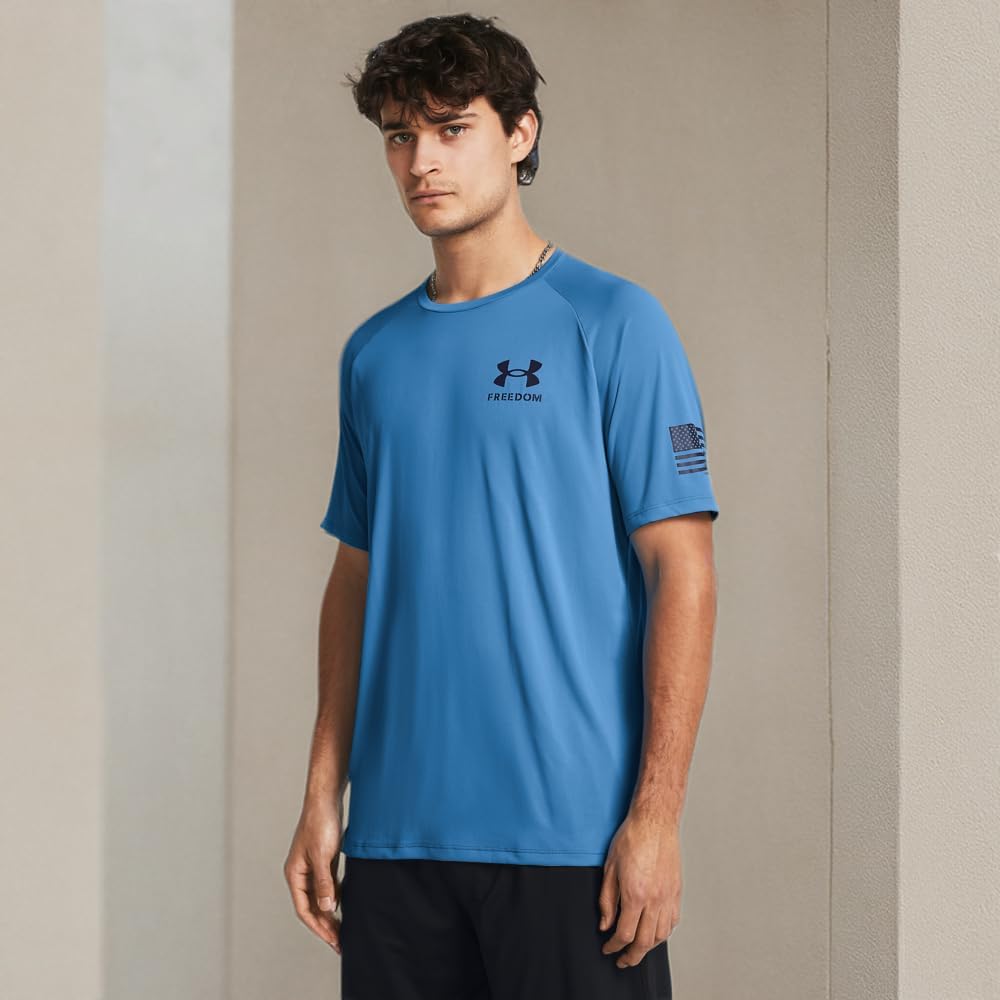 Under Armour Freedom Graphic Short Sleeve T-Shirt T-Shirt Homme (Lot de 1)