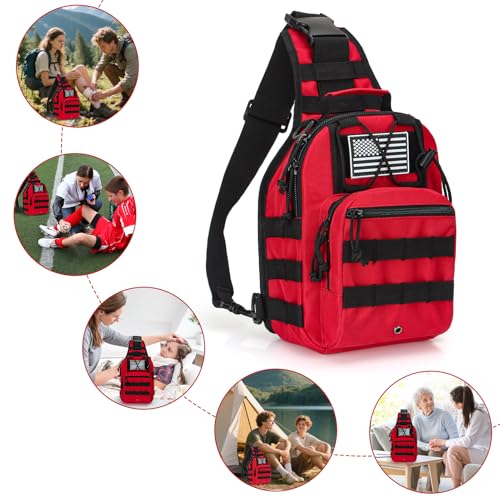 First Aid Sling Shoulder Backpack