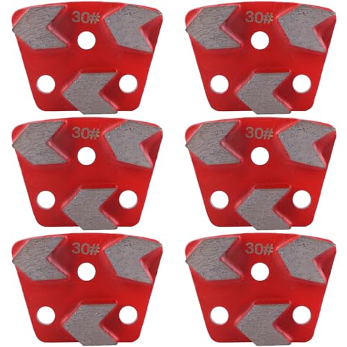 Almohadillas trapezoidales de diamante para suelos de cemento