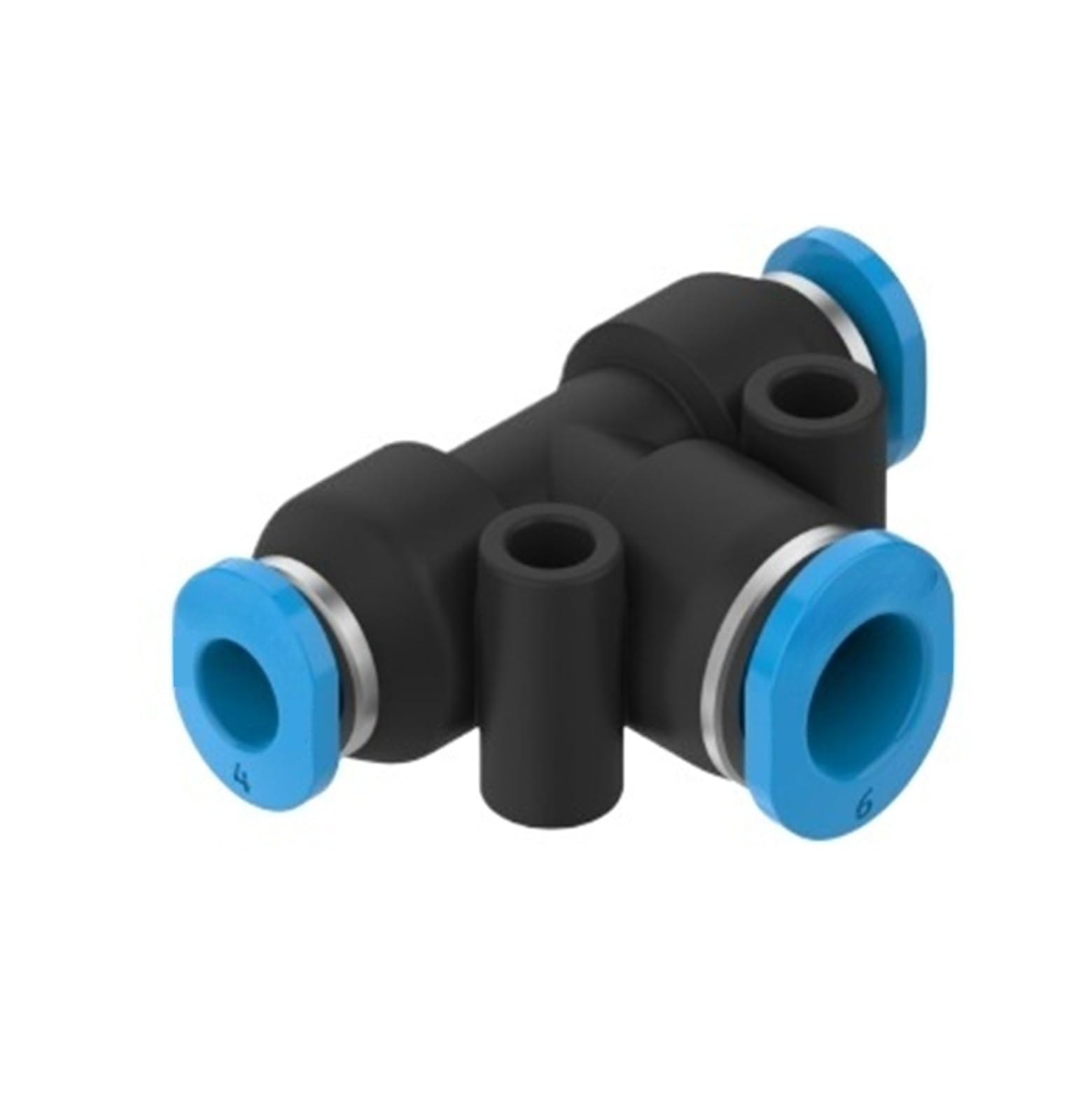 10PCS 8113138 Pneumatic Push-in Connector 6mm 4mm Outer Diameter Original