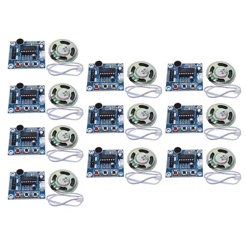ISD1820 puce audio Arduino composant enregistreur vocal 10s avec haut-parleur 0.5W x10
