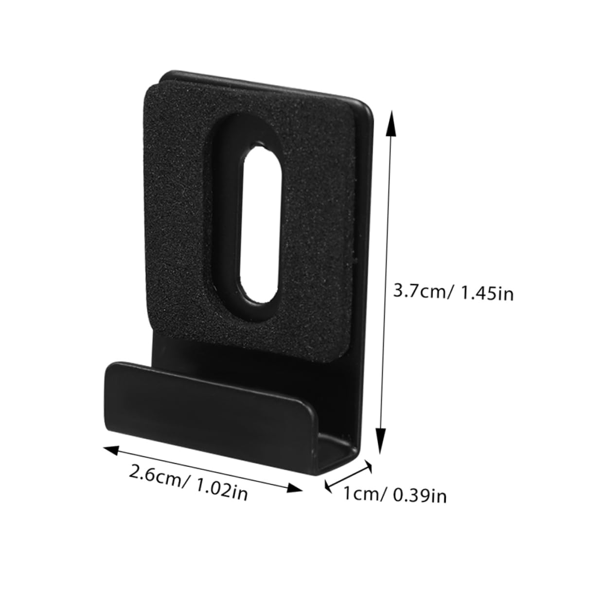 Kit 8 Clips Miroir Métal Avec Vis – SODIAL, Support Mural Robuste